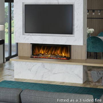 Elgin & Hall Pryzm Arteon 1000 3 Sided Electric Fire